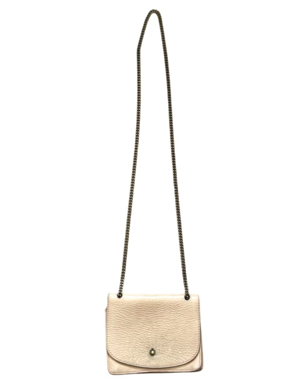 Madewell Women's Crossbody Bag Leather Bohemian Chic Convertible Chain Purse